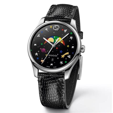 gucci watch moon phase|how to use gucci watch.